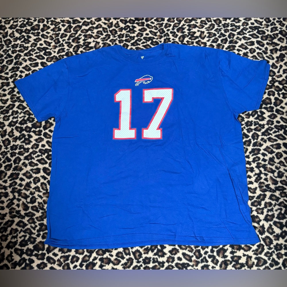 NFL Buffalo Bills Josh Allen Fanatics # 17 T-shirt